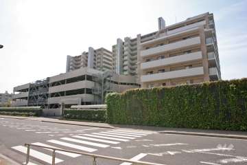 アリーナシティの外観（北側から）
