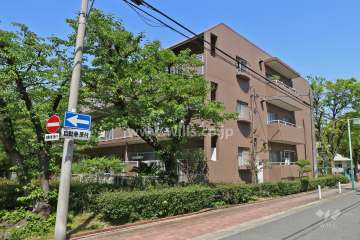 コープ野村新瑞橋5号棟の外観(南東側から)