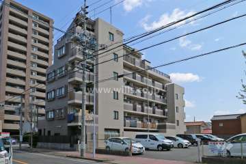 六合マンション大磯の外観(南西側から)