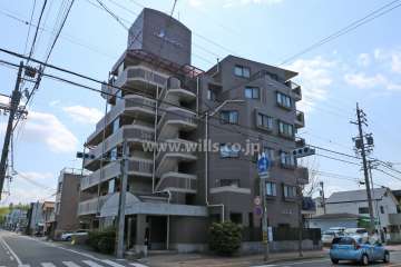 六合マンション大磯の外観(北西側から)