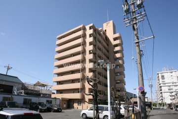スペリア堀田の外観（北東側から）