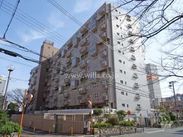 シーアイハイツ南千里A棟の外観（北西側から）