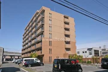 コンセール堀田南の外観(南東側から)