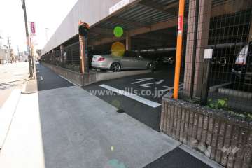 駐車場出口