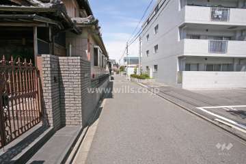 敷地前面道路