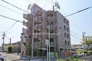 ユニーブル明円町3の外観(北西側から)