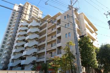 グランドメゾン熱田の杜の外観（北西側から）