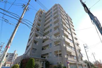 サンマンションアトレ金山の外観（北西側から）