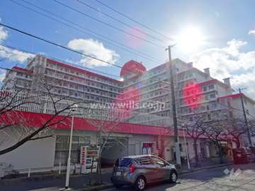 ルネ千里丘2号棟の外観（北側から）