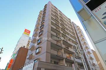 イトーピア紅葉舎金山マンションの外観（北西側から）