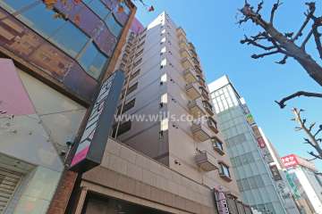 イトーピア紅葉舎金山マンションの外観（北東側から）