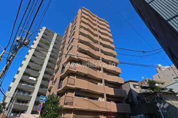 コンセール金山の外観（南西側から）