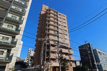 コンセール金山の外観（北西側から）
