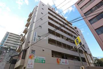 神宮前コーポの外観（北東側から）