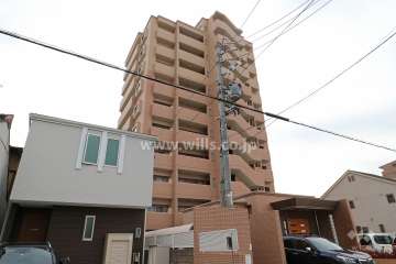 藤和シティホームズ日比野の外観（北東側から）