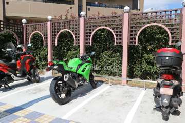 バイク置場