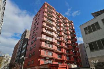 シャンボール日比野の外観（南西側から）