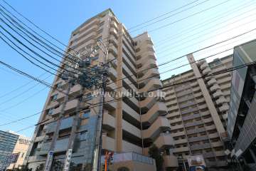 ライオンズマンション金山ニューシティの外観（北西側から）