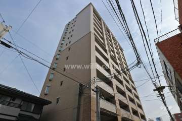 モアグレース伝馬町の外観（西側から）