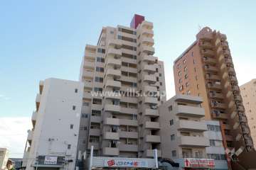 イトーピア六番町マンション外観(北東側から)