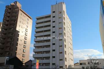 プラザフェニックス熱田の外観（北西側から）