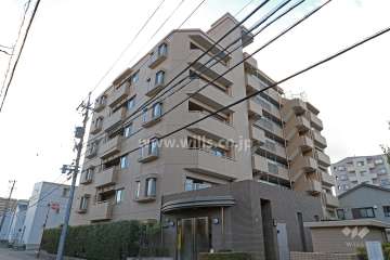 六番町シティハウスフローラルコートの外観（北東側から）