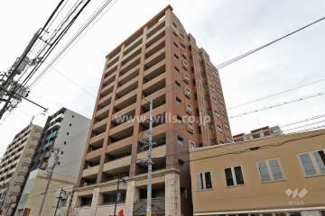 カルティア日比野の外観（南東側から）