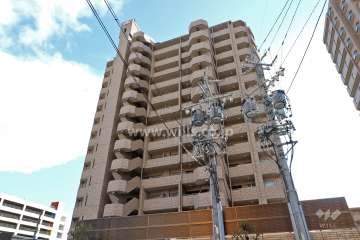 ライオンズガーデン六番弐番館の外観（北西側から）