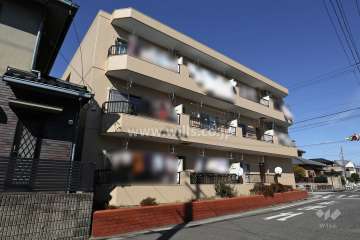 パレス喜惣治の外観（南西側から）