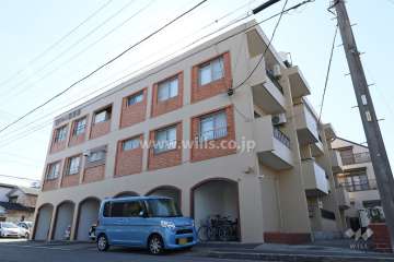 パレス喜惣治の外観（北西側から）