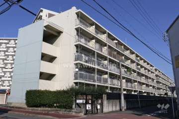 たなばた住宅3号棟の外観（南西側から）