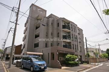 サンマンションアトレ黒川の外観(北西側から)