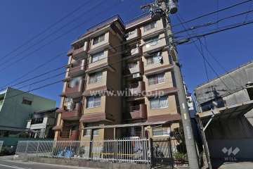 ハイネス橘の外観（南東側から）