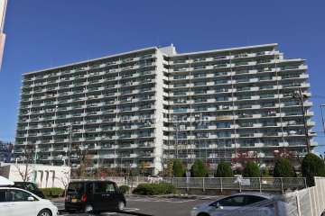 三井大曽根ハイツの外観（南西側から）