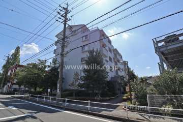アーバンラフレ志賀14号棟の外観(北西側から)