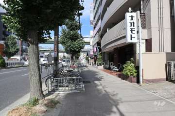 敷地南側の前面道路（名古屋環状線）