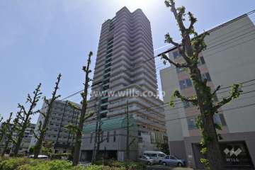 アンビックス志賀ストリートタワーの外観（北西側から）