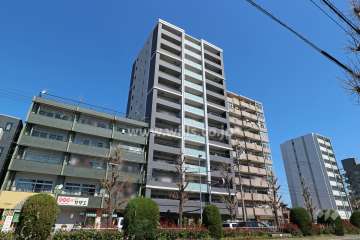 パークナード平安通の外観（南西側から）