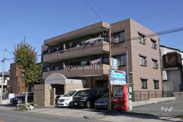 スペリア上飯田東町の外観（南西側から）