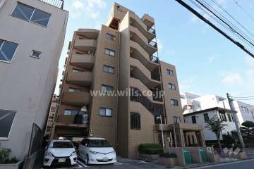 シャトー平安通の外観（北東側から）