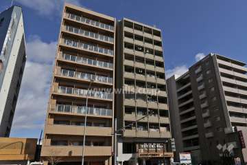 寿ゞやマンション大曽根の外観（西側から）