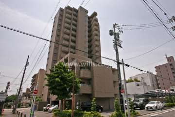 サーパス黒川の外観(北側から)