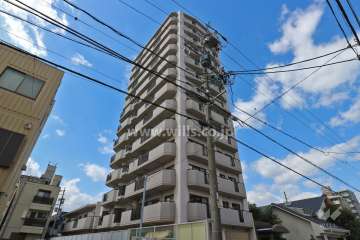 サンパーク志賀本通の外観（南東側から）