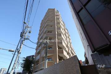 サンマンションアトレ上飯田の外観（南西側から）