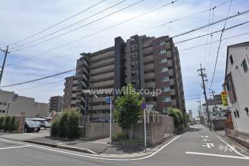 ライオンズ黒川ルミナスフォートの外観（北側から）