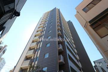 ザパークハウス大曽根レジデンスの外観（北西側から）