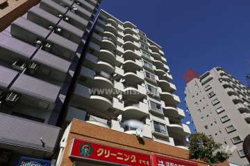 一光ハイツ大曽根の外観（南西側から）