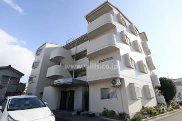 グリーンコーポ味鋺の外観（北西側から）