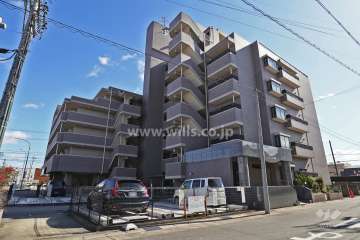 シェルモール楠の外観（北西側から）