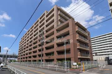 シティコーポリフレ黒川の外観（南東側から）